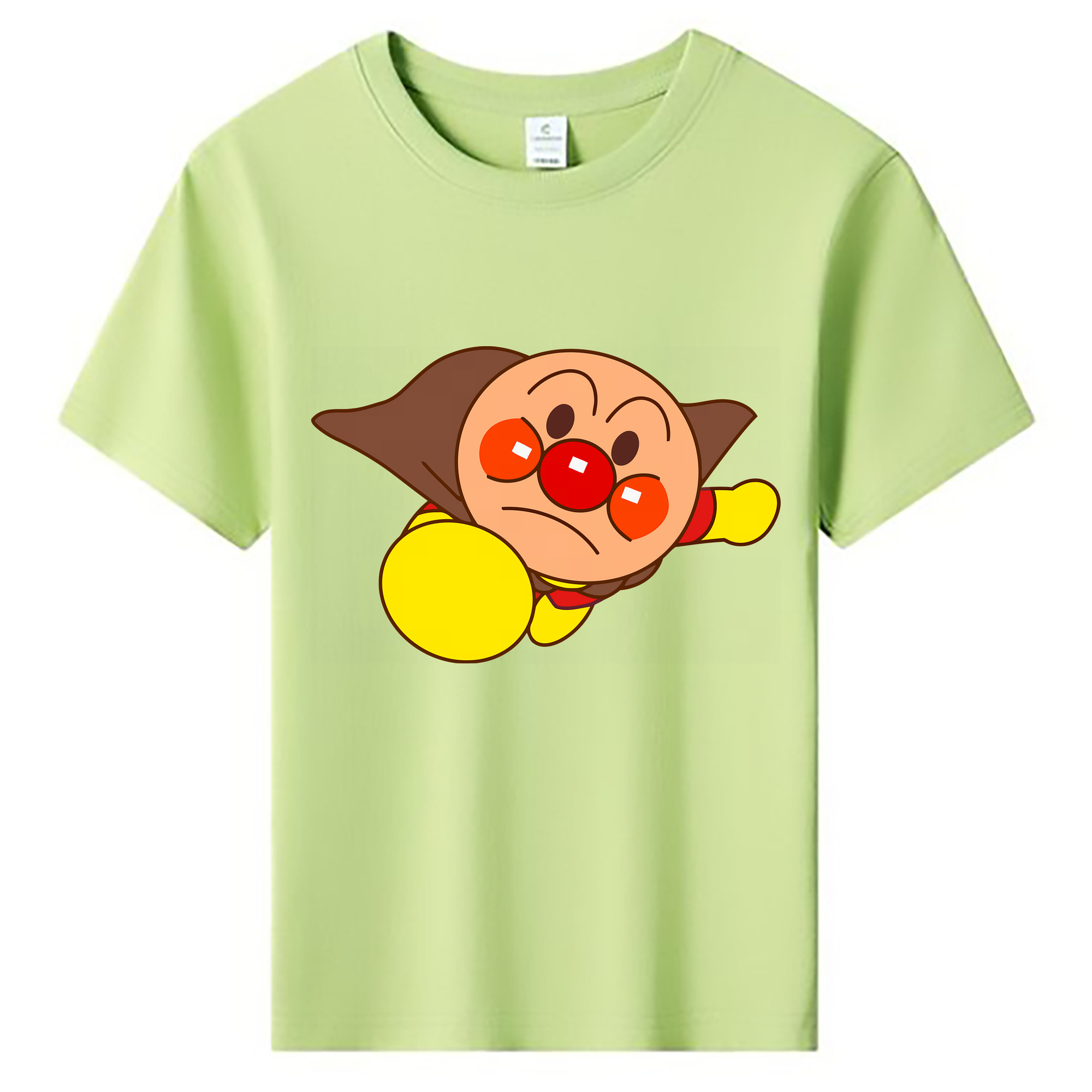（画像用） アンパンマン Anpanman 綿100％キッズTシャツ（フロントプリント）